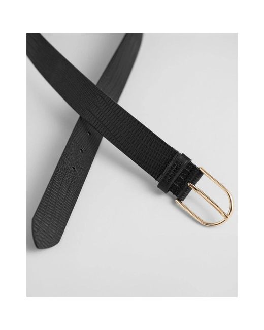 Gant Black Belts for men
