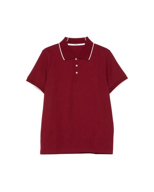 Saint Laurent Red Polo Shirts for men