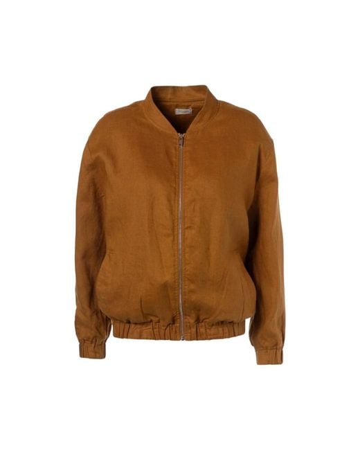 JC Sophie Brown Bomber Jackets