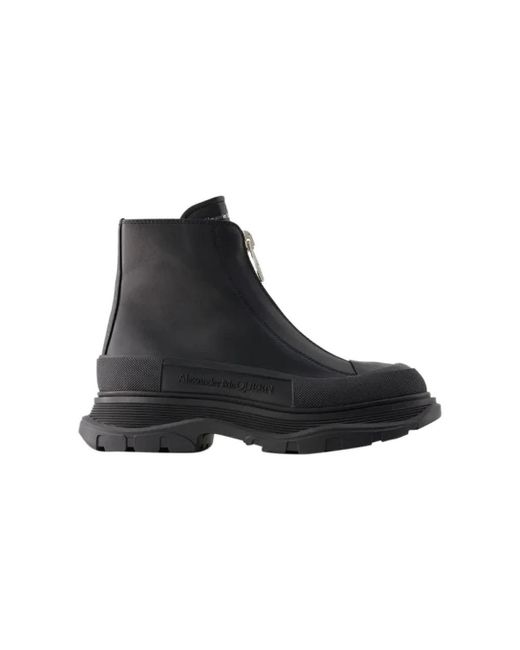 Alexander McQueen Black Leder boots