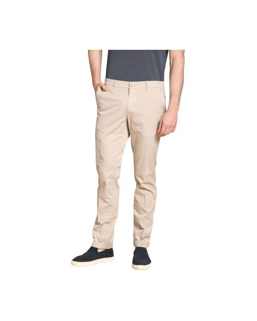 Mason's Leichte Chino Hose Regular Fit in Natural für Herren