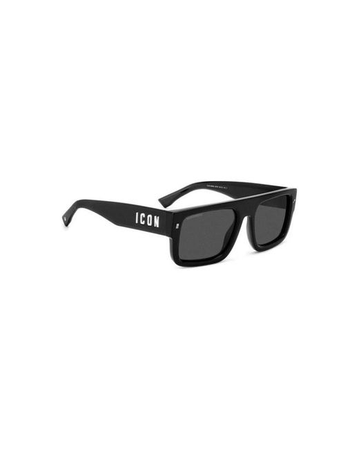 DSquared² Retro-Stil Sonnenbrille in Gray für Herren