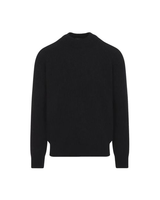Brioni Cashmere Sweater in het Black voor heren