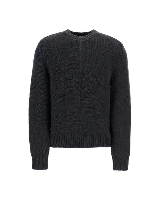 Burberry Black Cashmere Knitwear for men