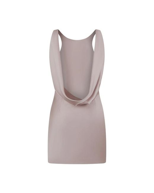 ANDAMANE Brown Party Dresses
