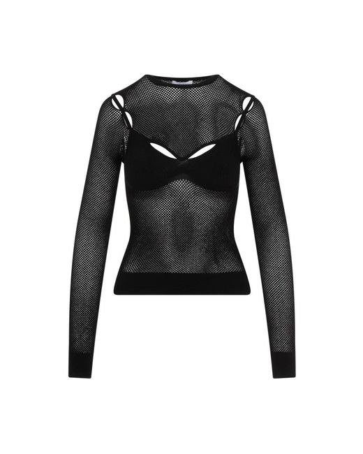 Off-White c/o Virgil Abloh Black Long Sleeve Tops