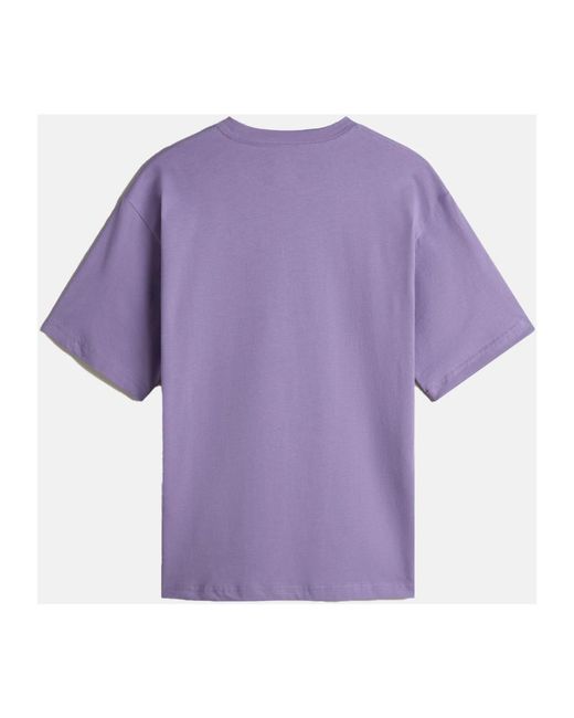 Vans Tops ,Paars ,Katoen Paperback Writer Korte Mouw T-Shirt in het Purple voor heren