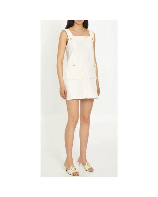 Gucci White Short Dresses