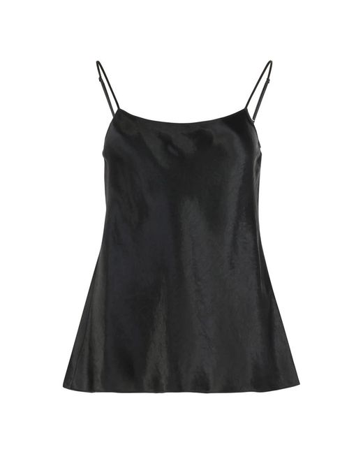 Sleeveless Tops Vince en coloris Black