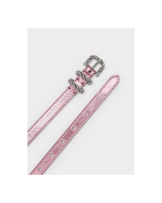 By Far Pink Belts