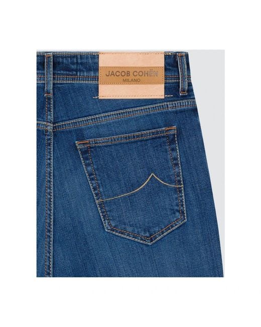 Jacob Cohen Blue Slim Fit Jeans for men