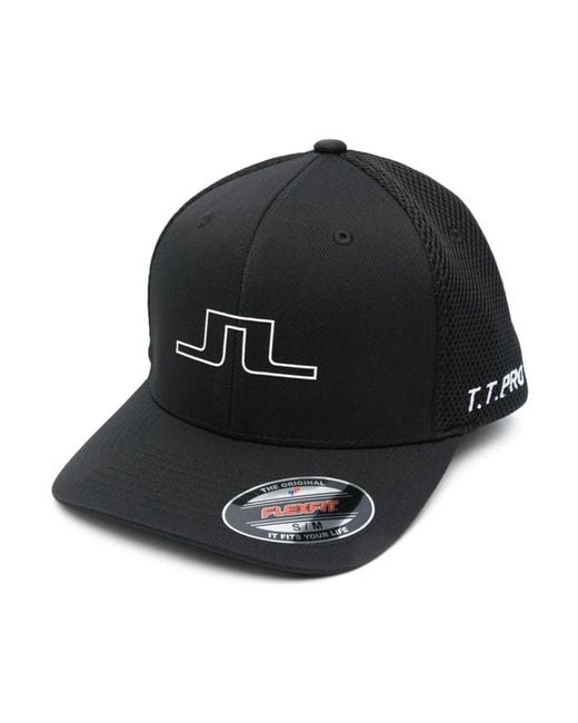 J.Lindeberg Black Hats & Caps for men