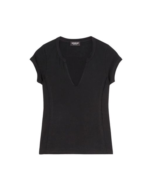 Dondup Black T-Shirts