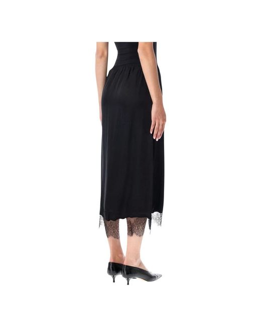 Anine Bing Black Midi Skirts