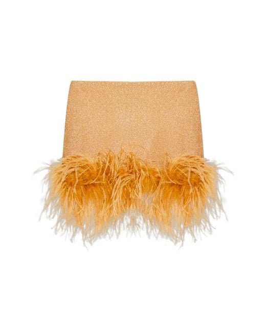 Oseree Natural Short Skirts