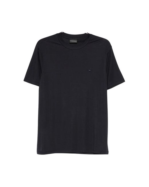 Emporio Armani Black T-Shirts for men
