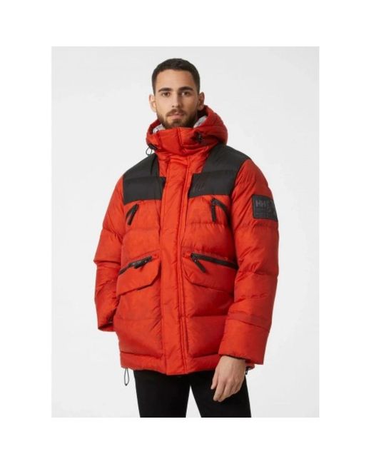 Winter Jackets di Helly Hansen in Red da Uomo