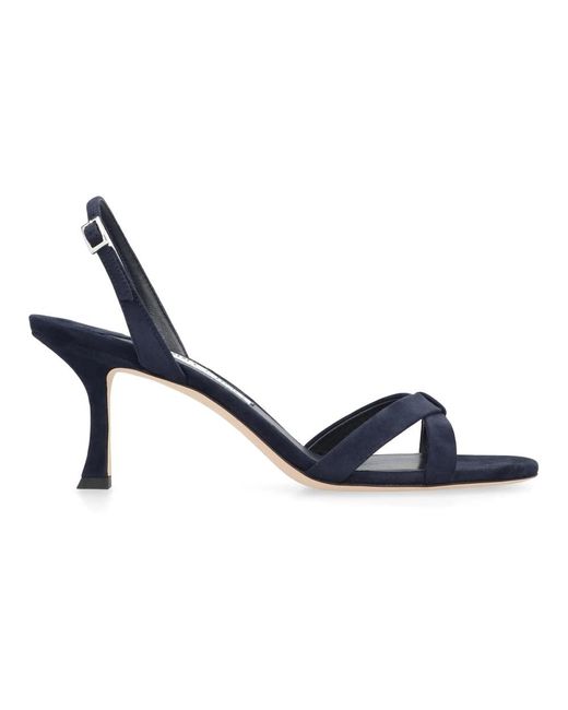 Jimmy Choo Blue High Heel Sandals