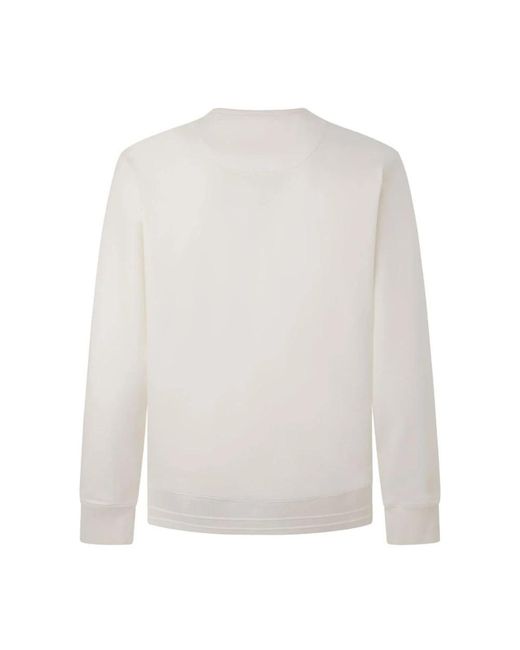 Pepe Jeans White Round-Neck Knitwear for men