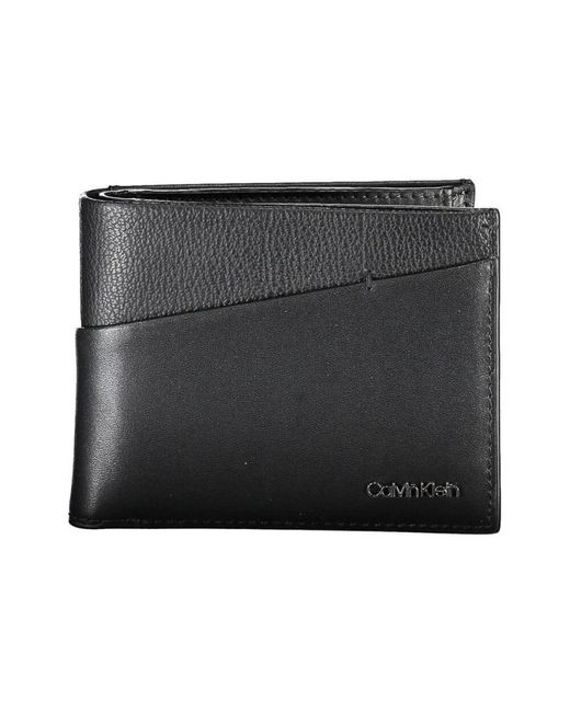 Calvin Klein Elegante Leder Bifold Geldbörse Mit Rfid-Blockierung in Black für Herren