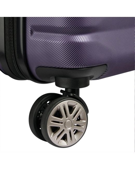 Delsey Purple Large suitcases