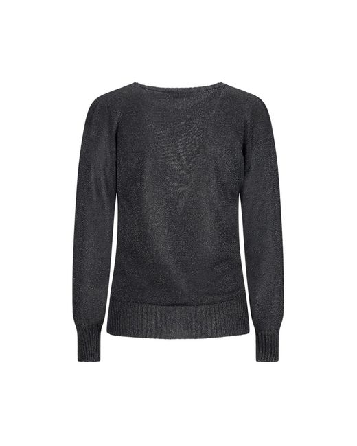 Round-Neck Knitwear PT Torino en coloris Black