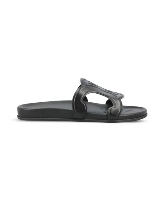 Céline Black Sliders for men