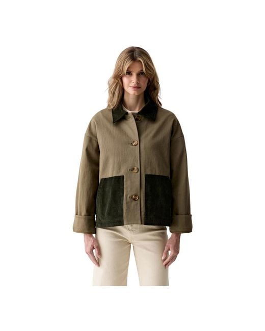 Barbour Cloverdale Casual Jacket in het Brown
