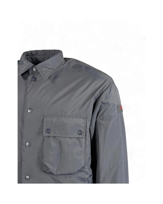 Peuterey Gray Light Jackets for men