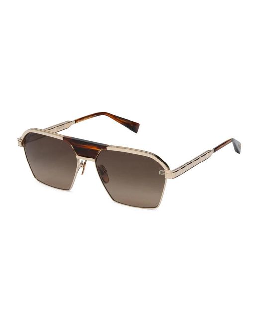 Balmain Brown Sonnenbrille Sergeant
