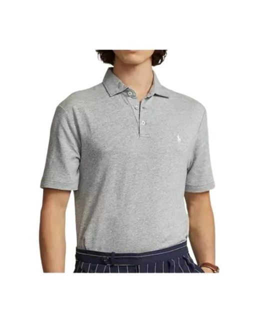 Ralph Lauren Gray Polo Shirts for men