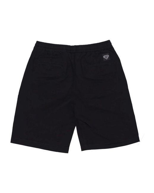 Iuter Schwarze Jogger Shorts Mit Taschen in Blue für Herren
