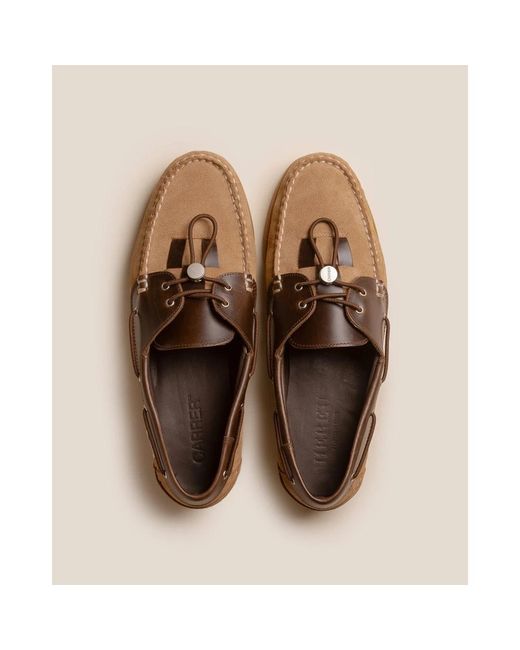 Carrera Brown Boat Shoes for men