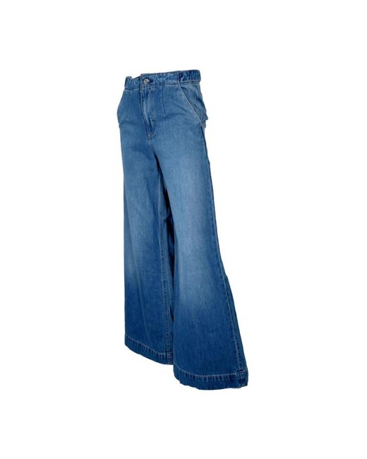 HUGO Blue Wide Jeans
