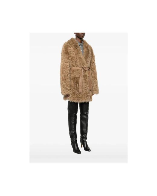 Numerootto Natural Faux Fur & Shearling Jackets