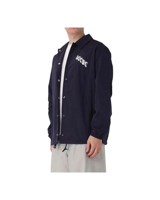 Autry Jassen ,Blauw ,Polyester Lichtgewicht Jas in het Blue voor heren