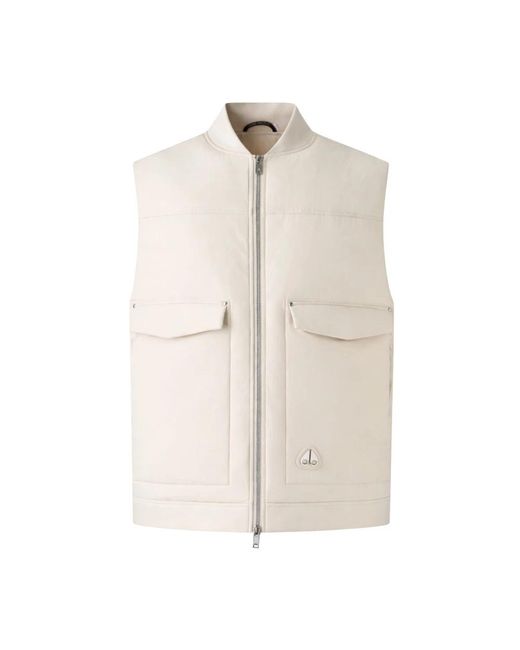 Moose Knuckles Natural Vests for men