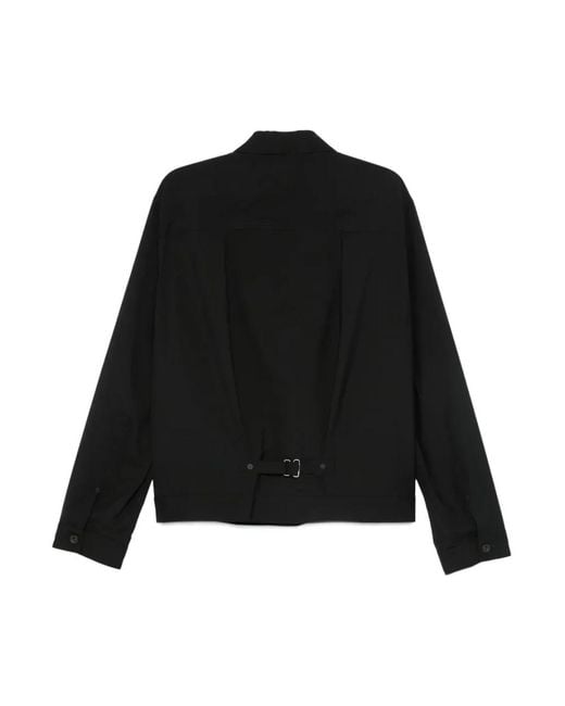 Sacai Black Light Jackets for men
