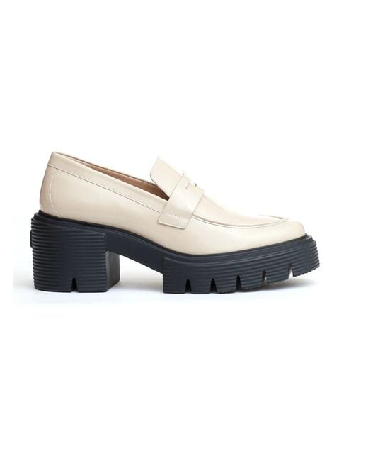 Stuart Weitzman Blue Loafers