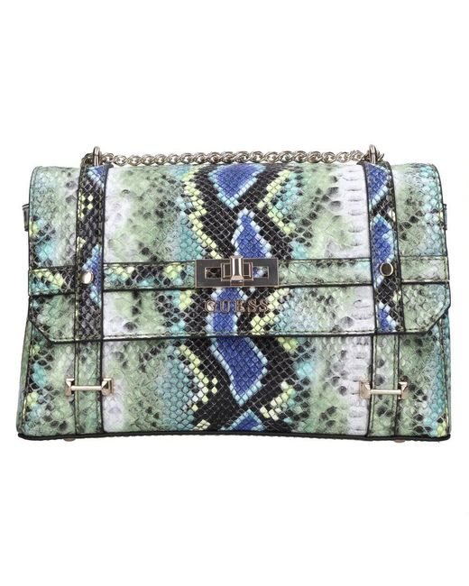 Guess Green Taschen. Klar Blau