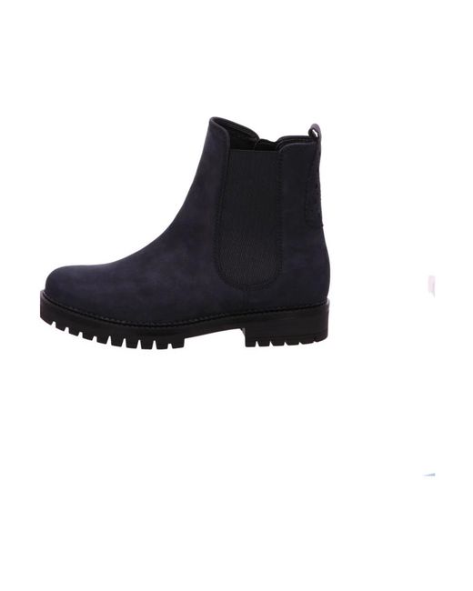 Gabor Black Chelsea Boot