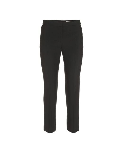 Alexander McQueen Black Cropped Trousers
