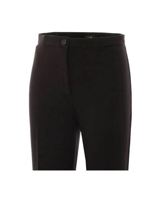 Pinko Black Slim-Fit Trousers