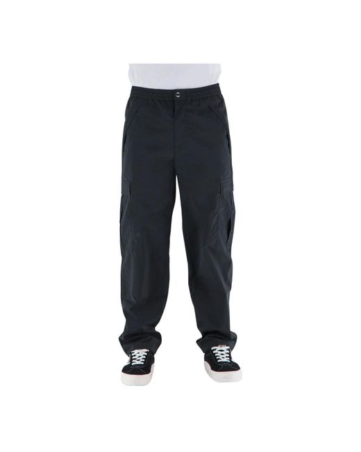 Burberry Black Wide Trousers for men