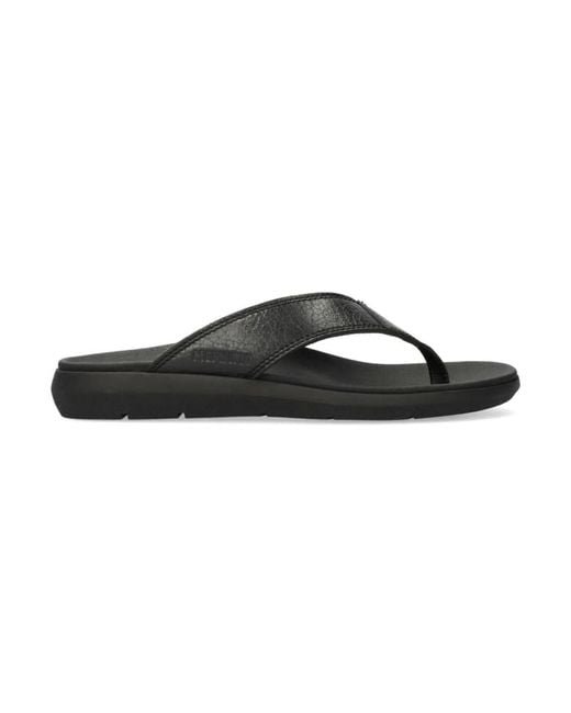 Flat sandals di Mephisto in Black da Uomo