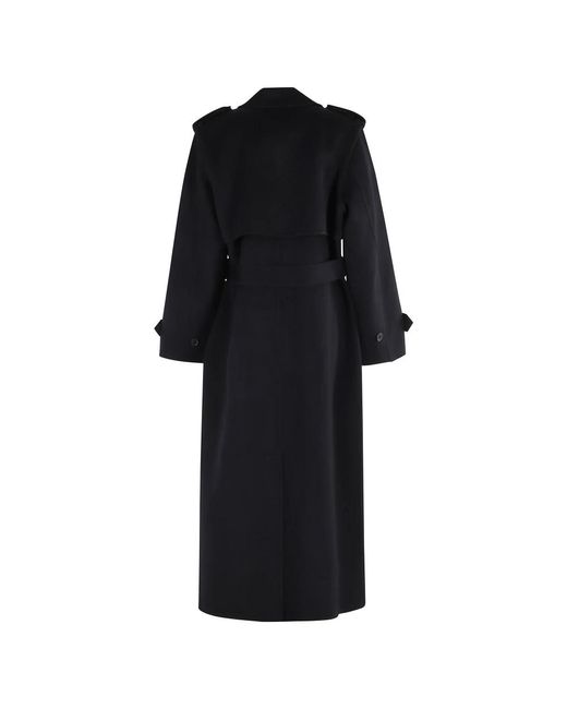 Double-Breasted Coats IVY & OAK en coloris Black