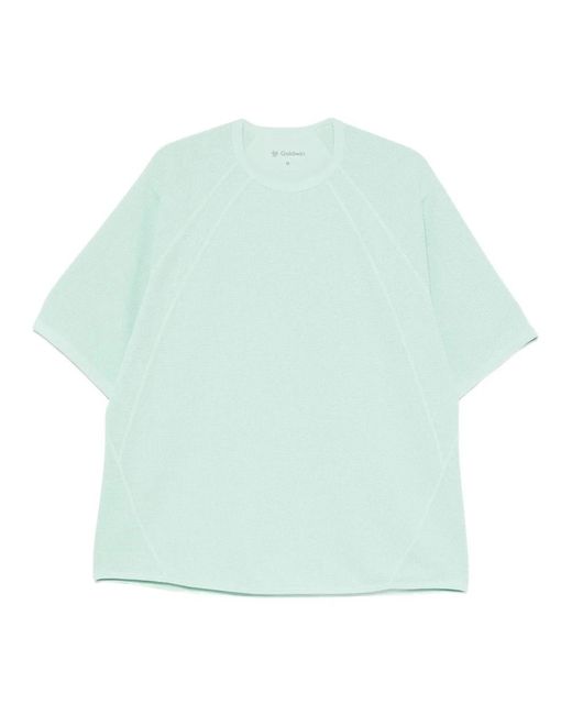 Goldwin Mesh Wf Actinoid T-Shirt in het Green voor heren