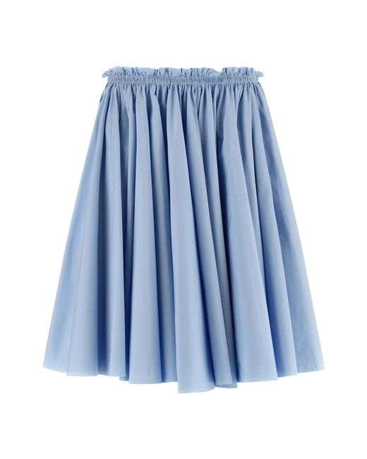 AMI Blue Midi Skirts