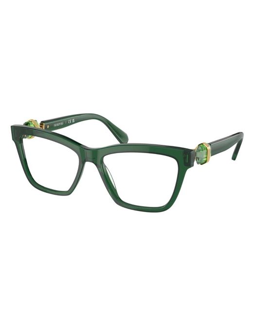 Glasses di Swarovski in Green