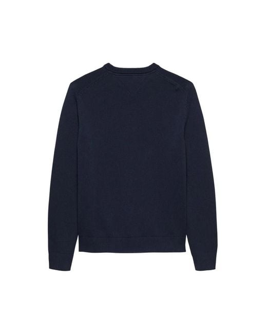 Tommy Hilfiger Blue Round-Neck Knitwear for men
